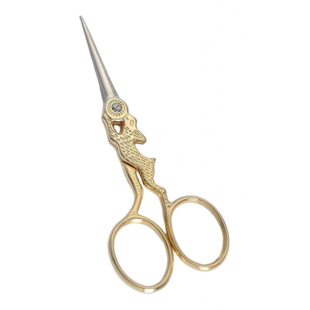 Vintage Rabbit Shape Sewing Scissors Stainless Steel Tailor Scissors Sharp Sewing Shears for Embroidery, Sewing, Craft, Art Work & Everyday Use