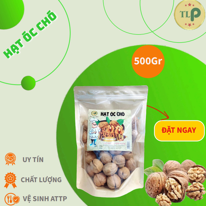 500G HẠT ÓC CHÓ GIÀU CHẤT DINH DƯỠNG HÀNG CAO CẤP HIỆU TÂN LỘC PHÁT