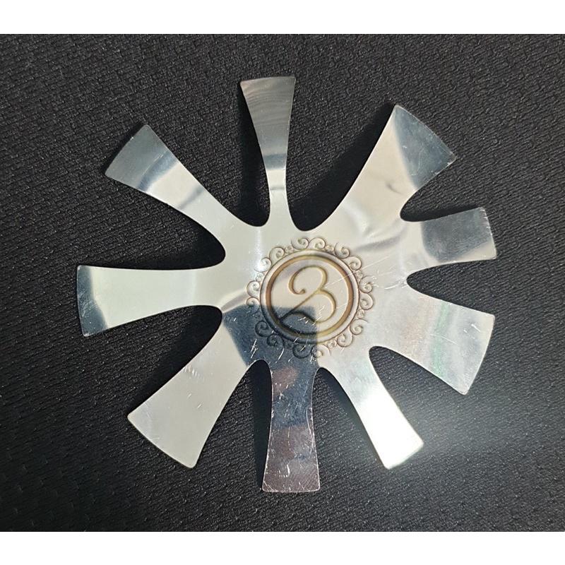Miếng cắt móng bột móng tay, tạo hình V và Oval ️ inox không rỉ ️