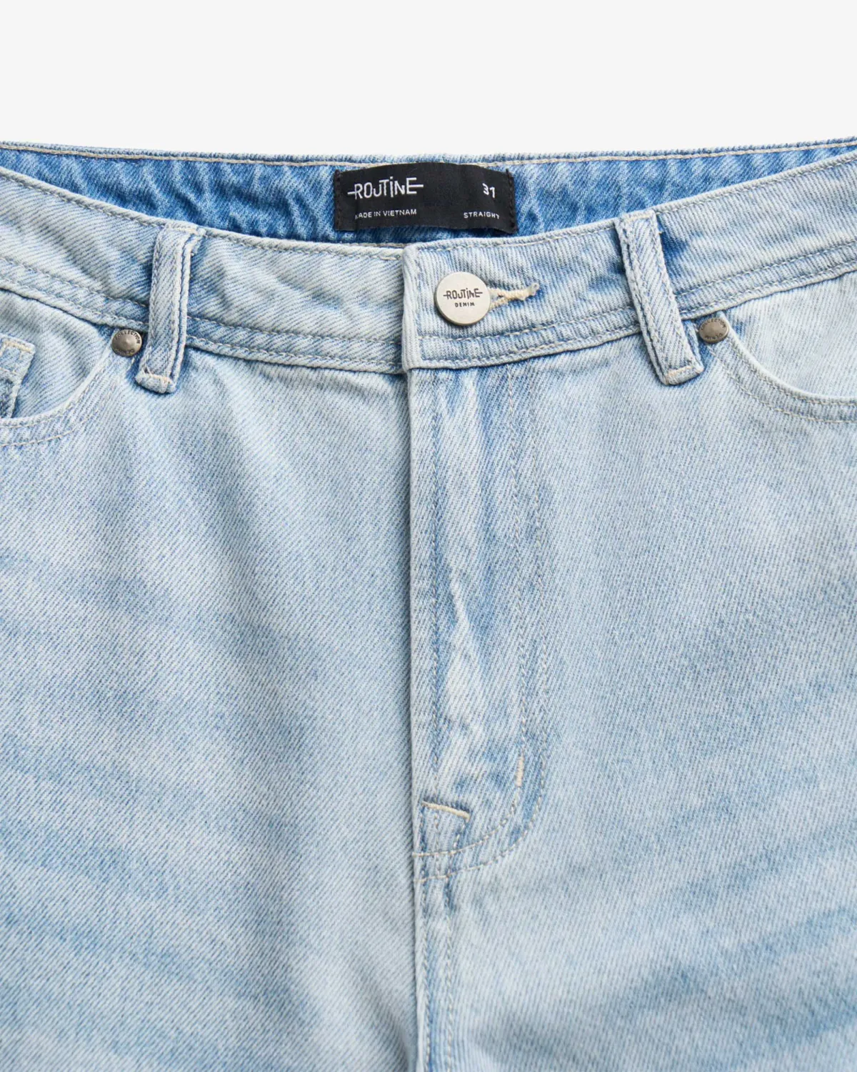 Quần denim nam / Quần jean Form Straight - ROUTINE 10F25DPA021