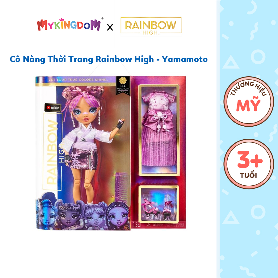Đồ Chơi RAINBOW HIGH Cô Nàng Thời Trang - Yamamoto 578338EUC