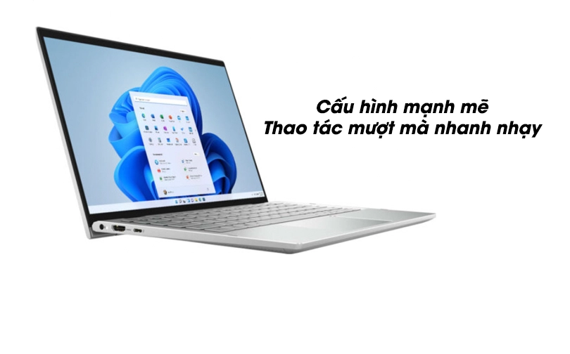 Máy Tính Xách Tay Màn Hình Cảm Ứng Laptop 2 Trong 1 Dell Inspiron 7306 (5934SLV) i5-1135G7/8G/512G/13.3FHD Touch/W10/bạc/Vỏ nhôm - Hàng Chính Hãng