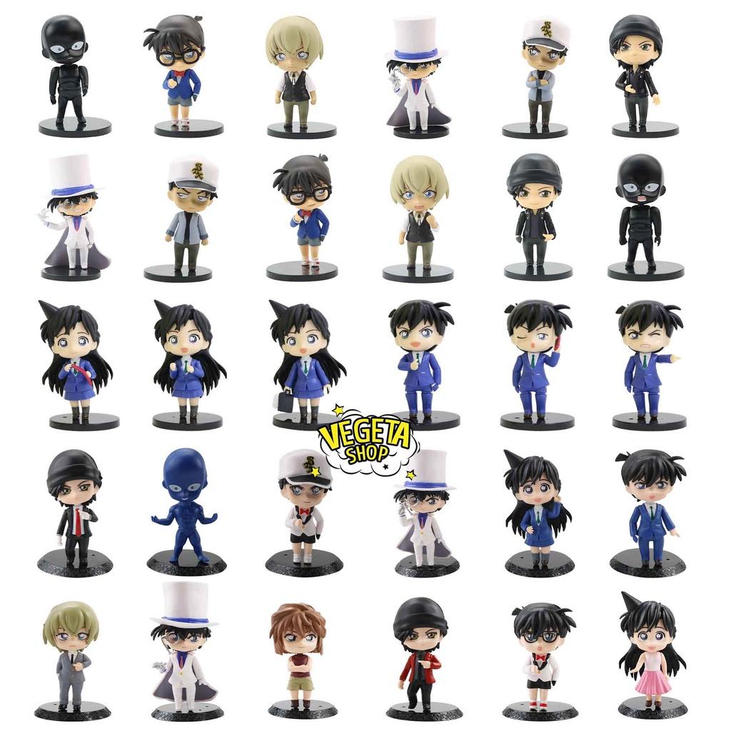 Mô hình Conan - Shinichi Ran Mori Kaito Kid Tooru Toru Amuro Shuichi Akai Hanzawa Hattori Heij Conan - Cao 10~12cm