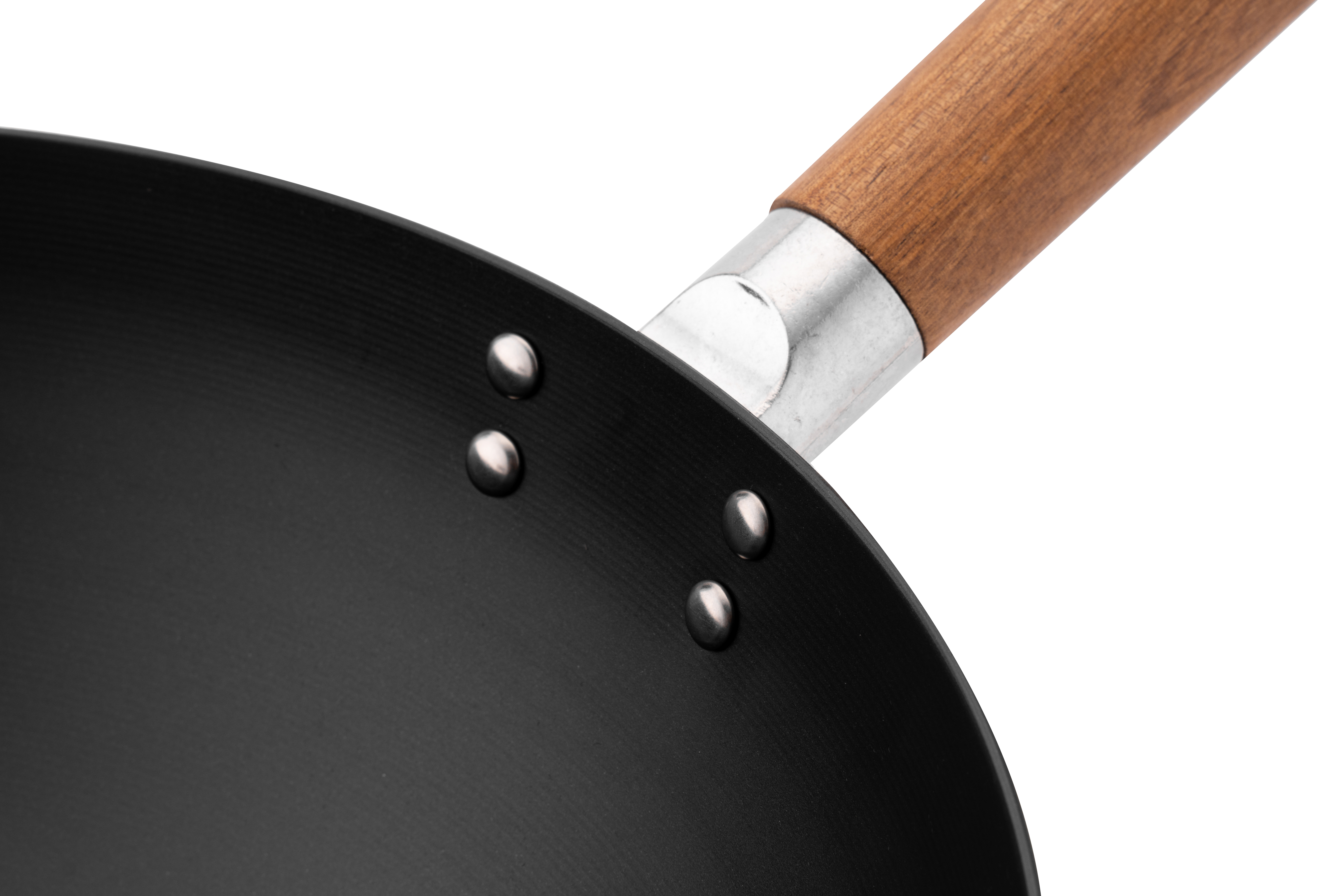 Chảo thép carbon cao cấp La gourmet Blusteel 32cm - 360793 (chảo đã tôi sẵn)