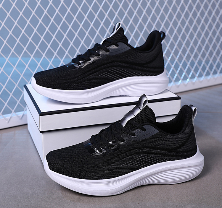 Giày thể thao nữ, giày chạy bộ đế êm nhẹ, thoáng khí đế cao su đúc, chống trơn trượt hạn chế mòn  – GNU2101