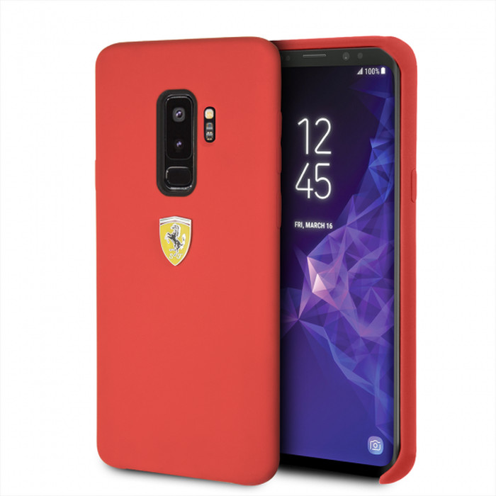 Ốp Lưng dành cho Samsung Galaxy S9 Plus, Ferrari - HÀNG NHẬP KHẨU