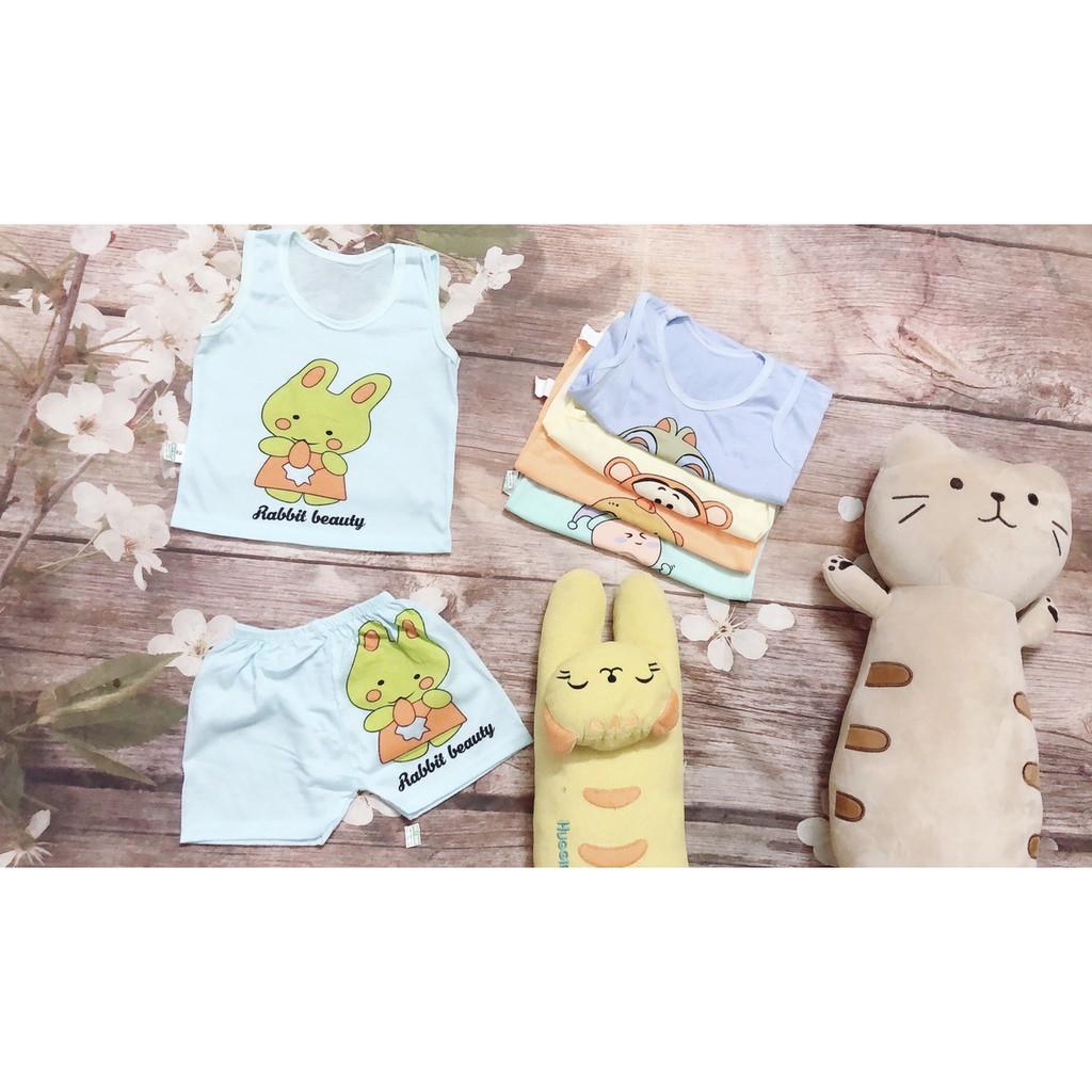 Combo 10 bộ cotton ba lỗ đủ màu cho bé cater's cotton size 2-6/quần áo trẻ em/Bộ bé trai/Bộ bé gái