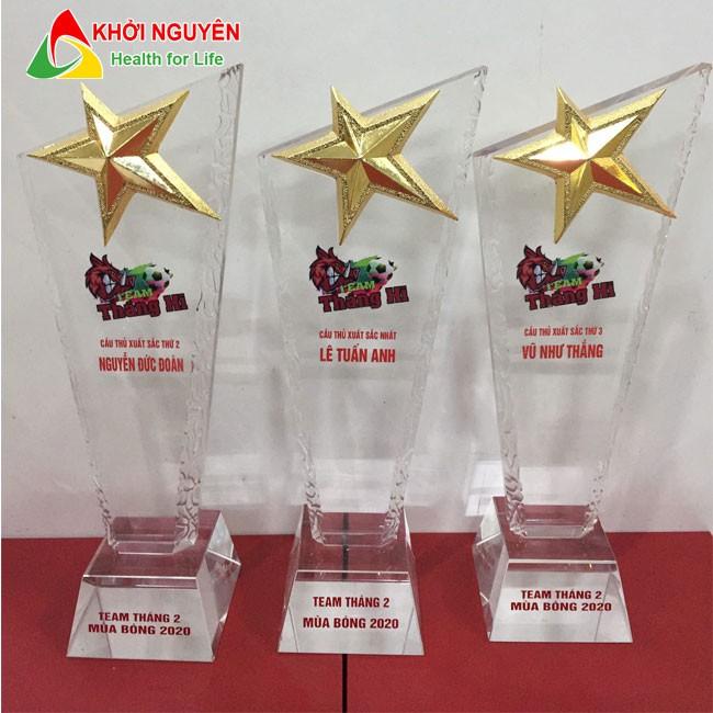 Kỷ niệm chương thủy tinh CP-45