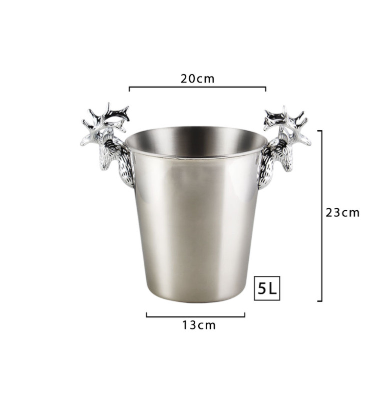 Xô đá ICE BUCKET SILVER RANGIFER