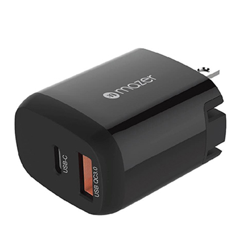Củ sạc cho laptop/điện thoại Mazer SuperMINI 20W - Hàng Chính Hãng