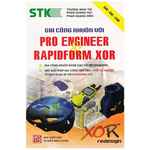 Sách Gia Công Khuôn Với Pro Engineer & Rapidform Xor