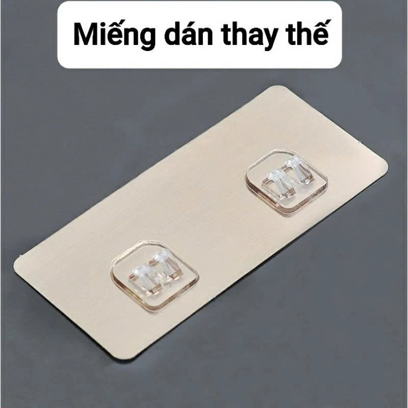 Combo 4 Miếng dán tường treo kệ bếp, kệ nhà tắm