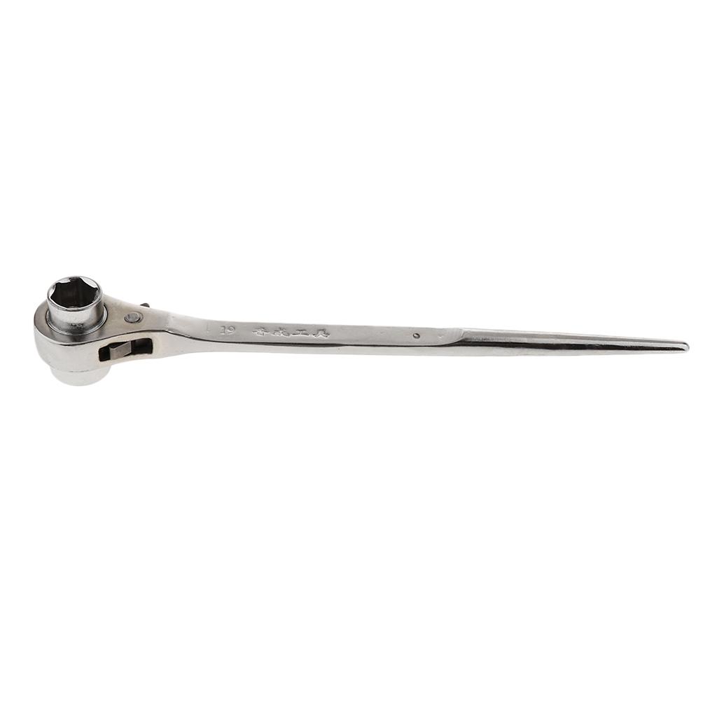 Cờ Lê Xoay Đầu Lục Giác Bằng Thép CR-V Được Xử Lý Nhiệt Rắn