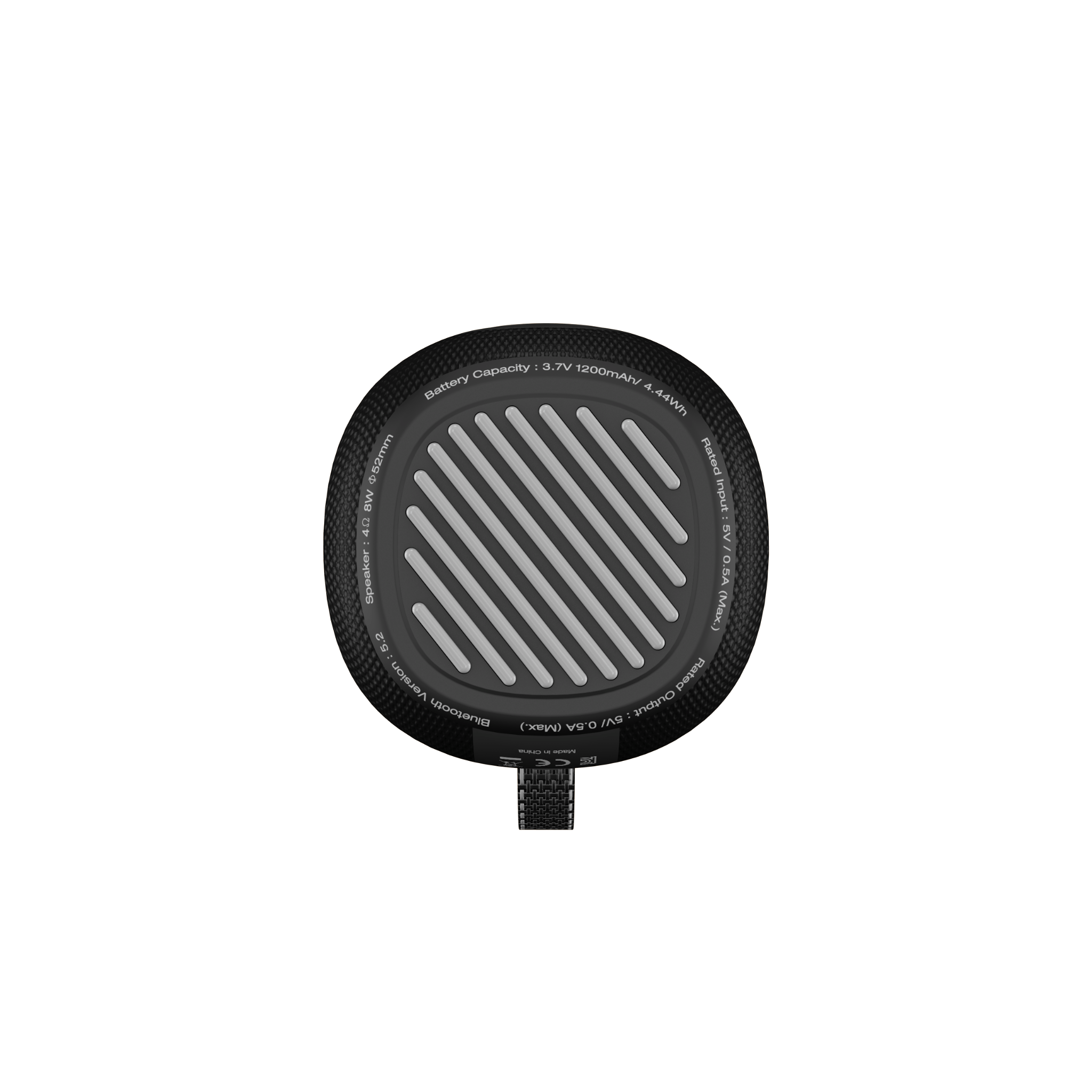 Loa Bluetooth di động Energizer BTS081BK, bảo hành 24 tháng 1 đổi 1 - Hàng chính hãng