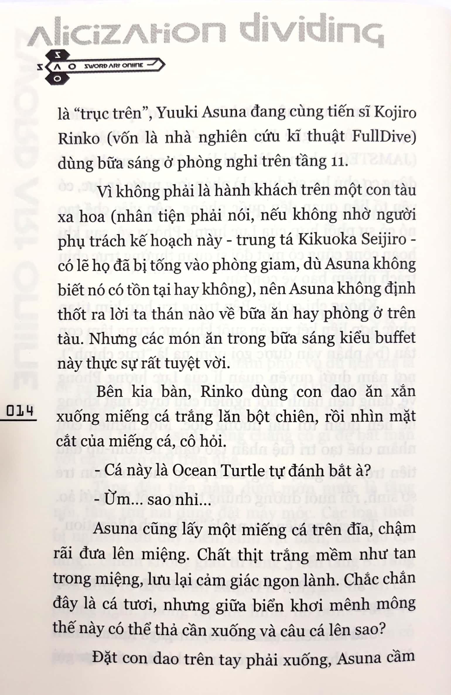 Sách Sword Art Online 013