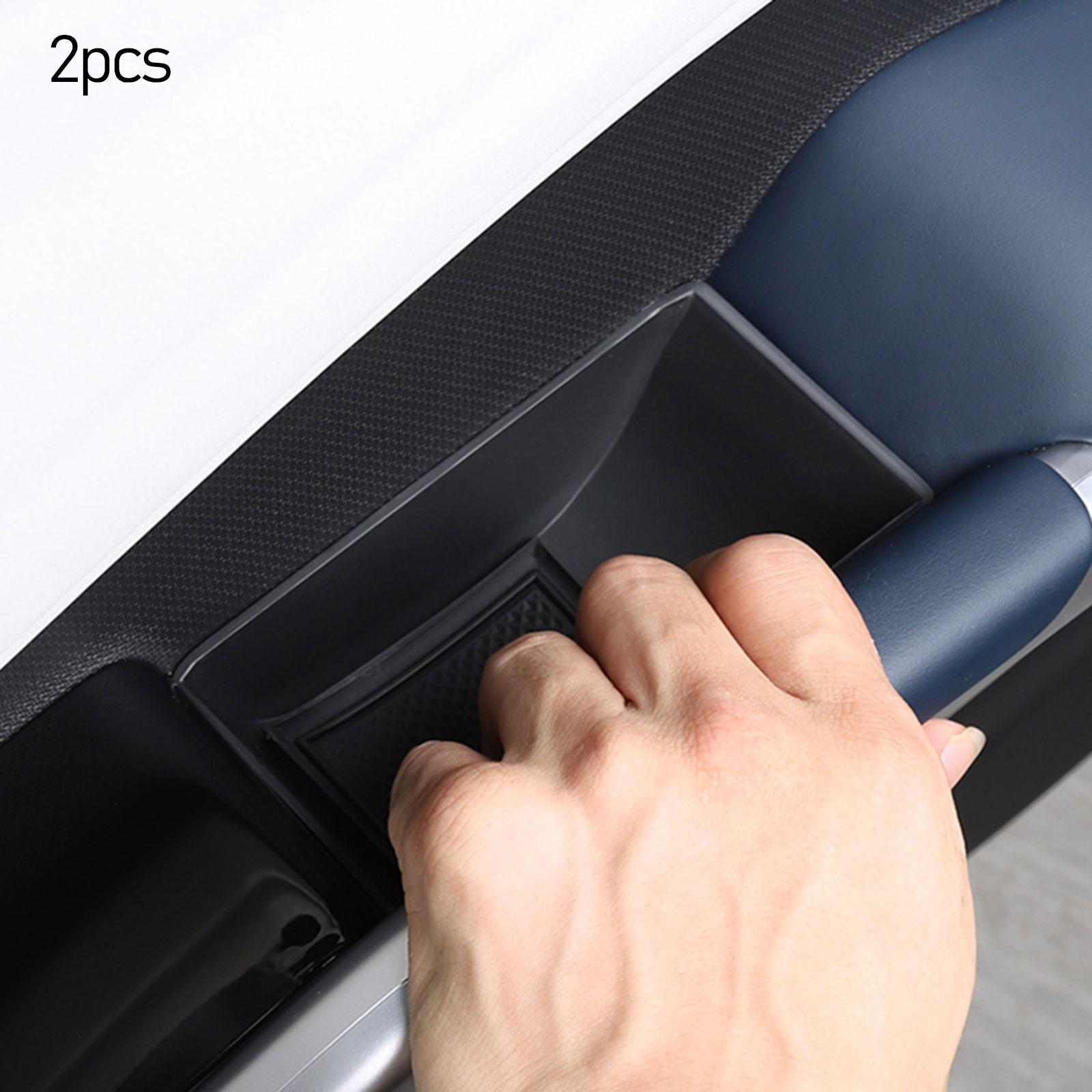 Car Door Armrest Storage Box Car Interior Door Pull Handle Storage Box for Byd Yuan Plus