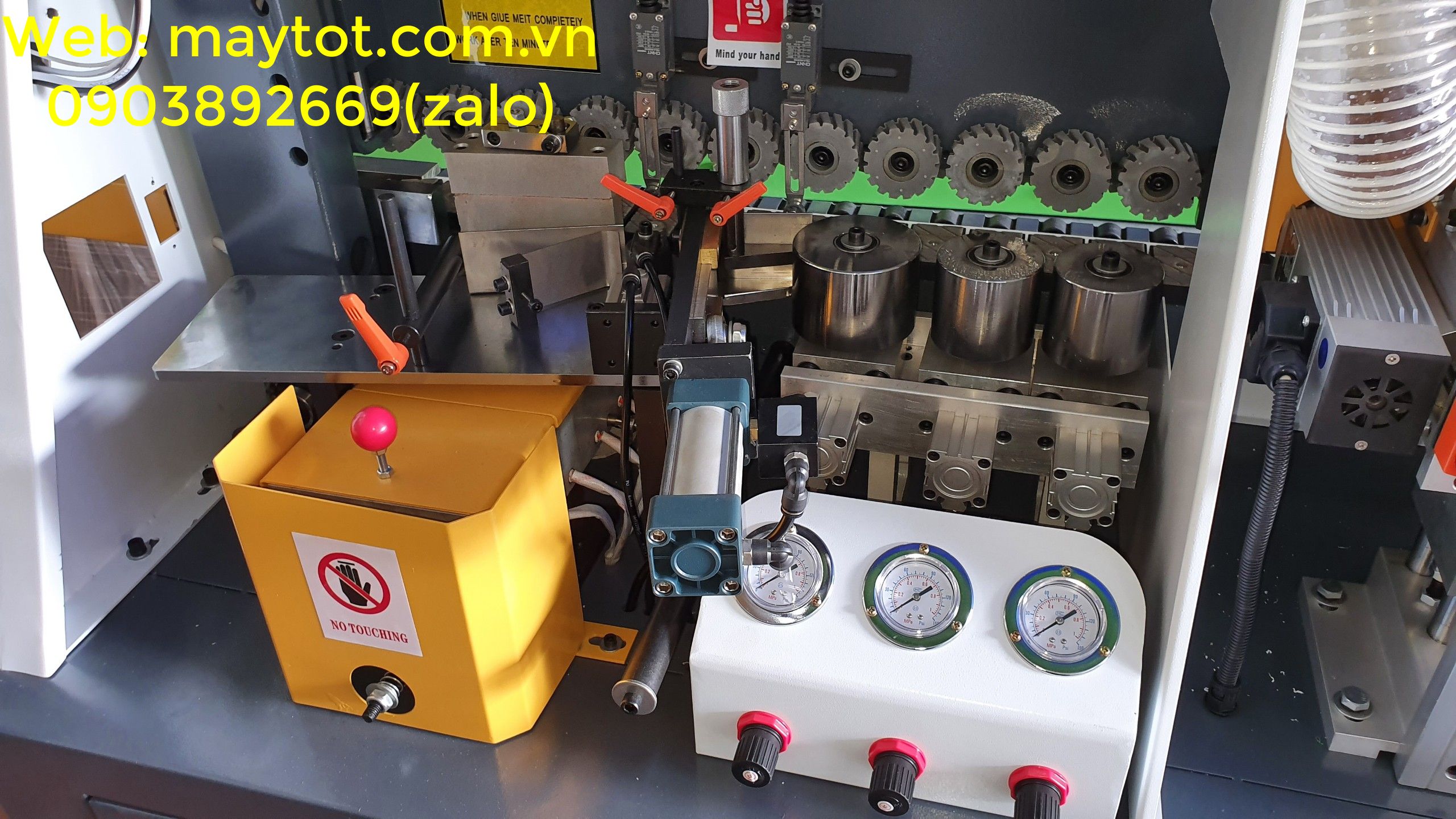 Máy dán cạnh tự động 4 chức năng MF530