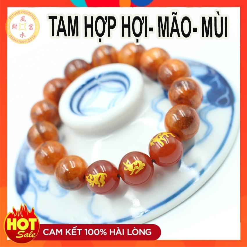 Vòng tay tam hợp HL Hợi- mão- Mùi