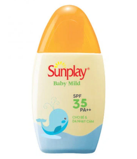 Sữa Chống Nắng Cho Bé SUNPLAY Baby Mild SPF35 (30g)