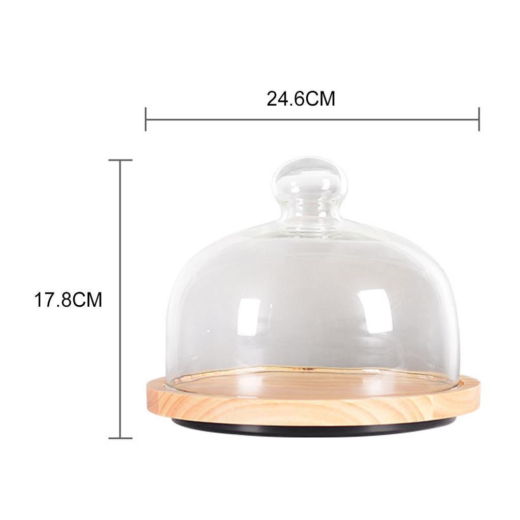 Cake Tray Nordic Solid Cover Serving for Confectionery Birthday