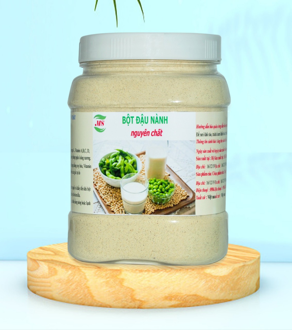 Bột đậu nành nguyên chất ( MS) - 500g