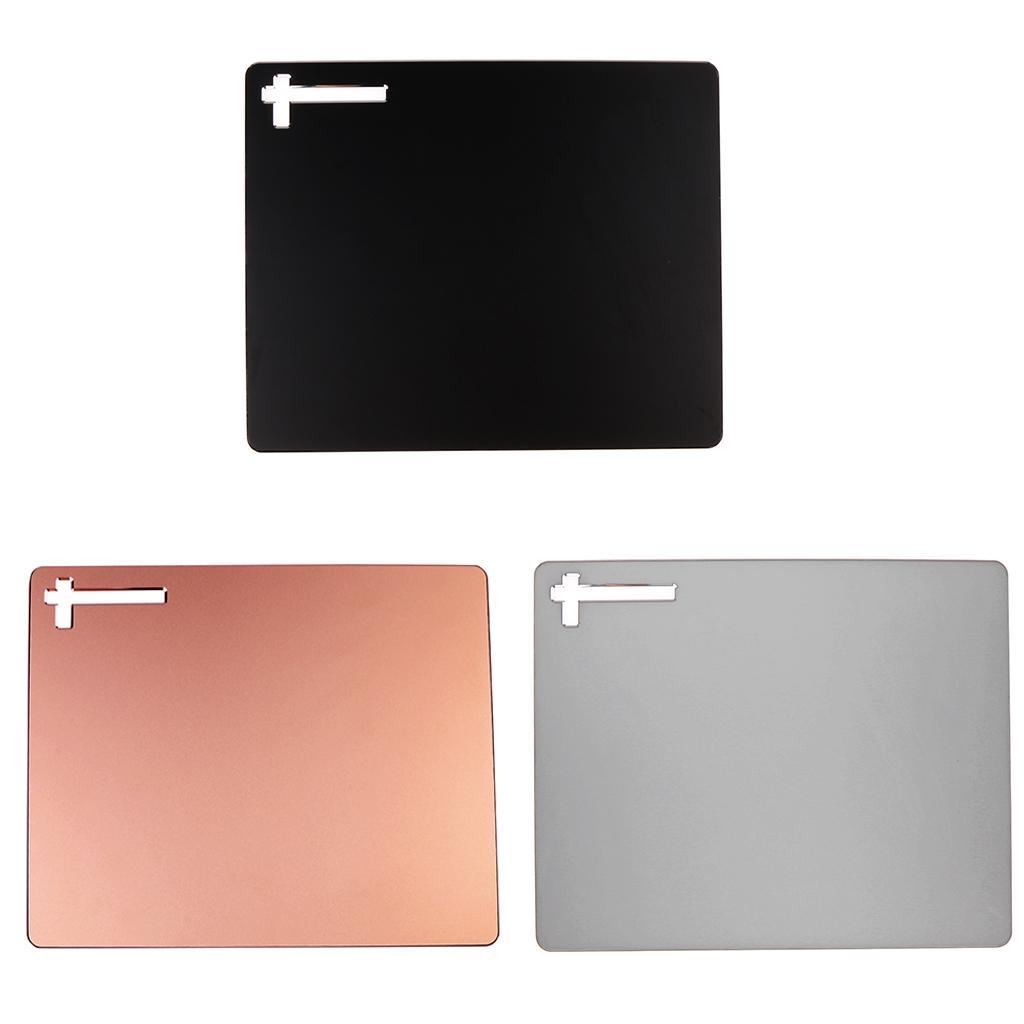 Aluminum Alloy Mousepad Office Game Metal Smooth Mouse Wrist Pad