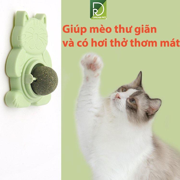 CỎ MÈO , CATNIP GẮN TƯỜNG - HỖ TRỢ TIÊU HÓA , TIẾU BÚI LÔNG CHO MÈO