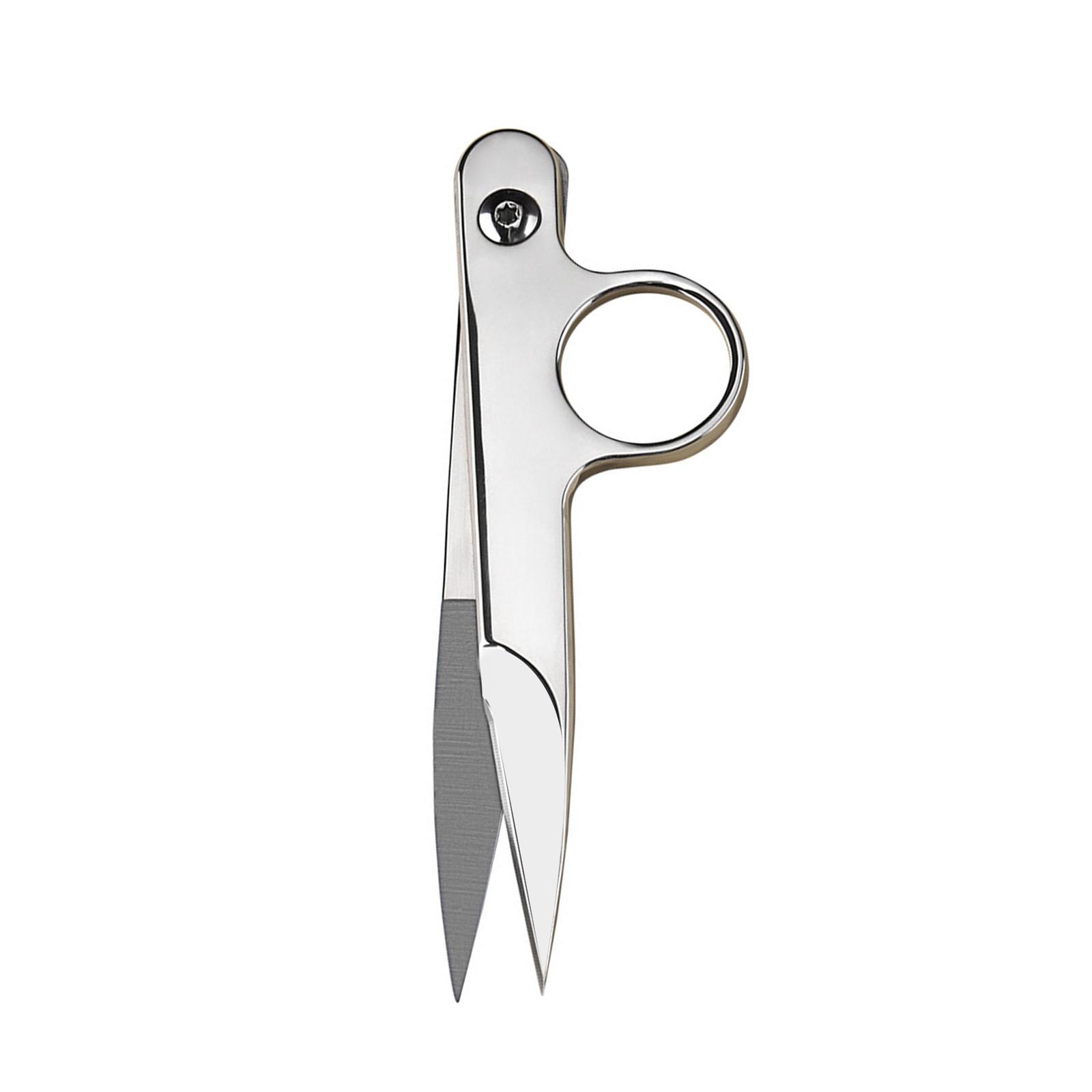 Sewing Scissors, Mini Thread Scissors Trimming Nippers 5” Embroidery Multifunctional Embroidery Shear for Quilting Crafts Fabric DIY