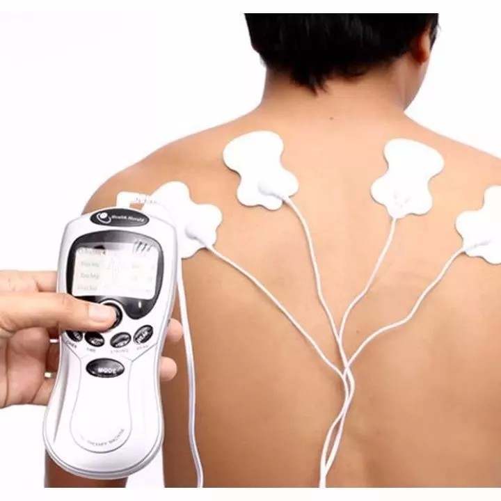 Máy Massage Xung Điện 4 Miếng Dán Vật Lý Trị Liệu