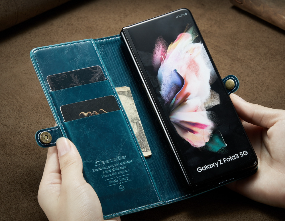 Bao Da dành cho Samsung Galaxy Z Fold3 nhiều màu