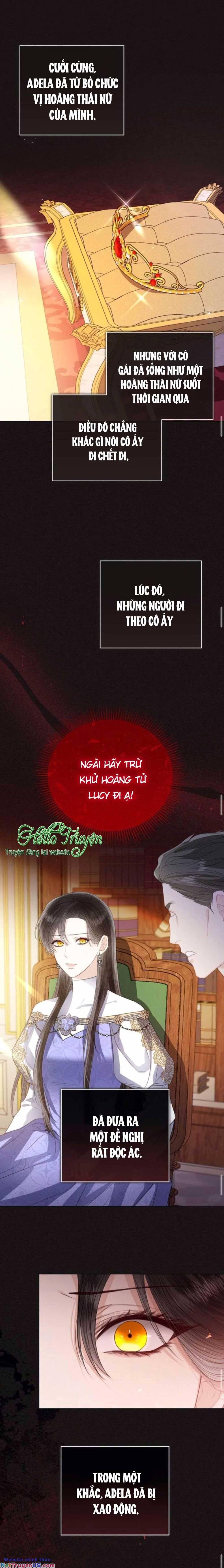 tôi sẽ từ bỏ vị trí hoàng hậu chapter 37.2 6