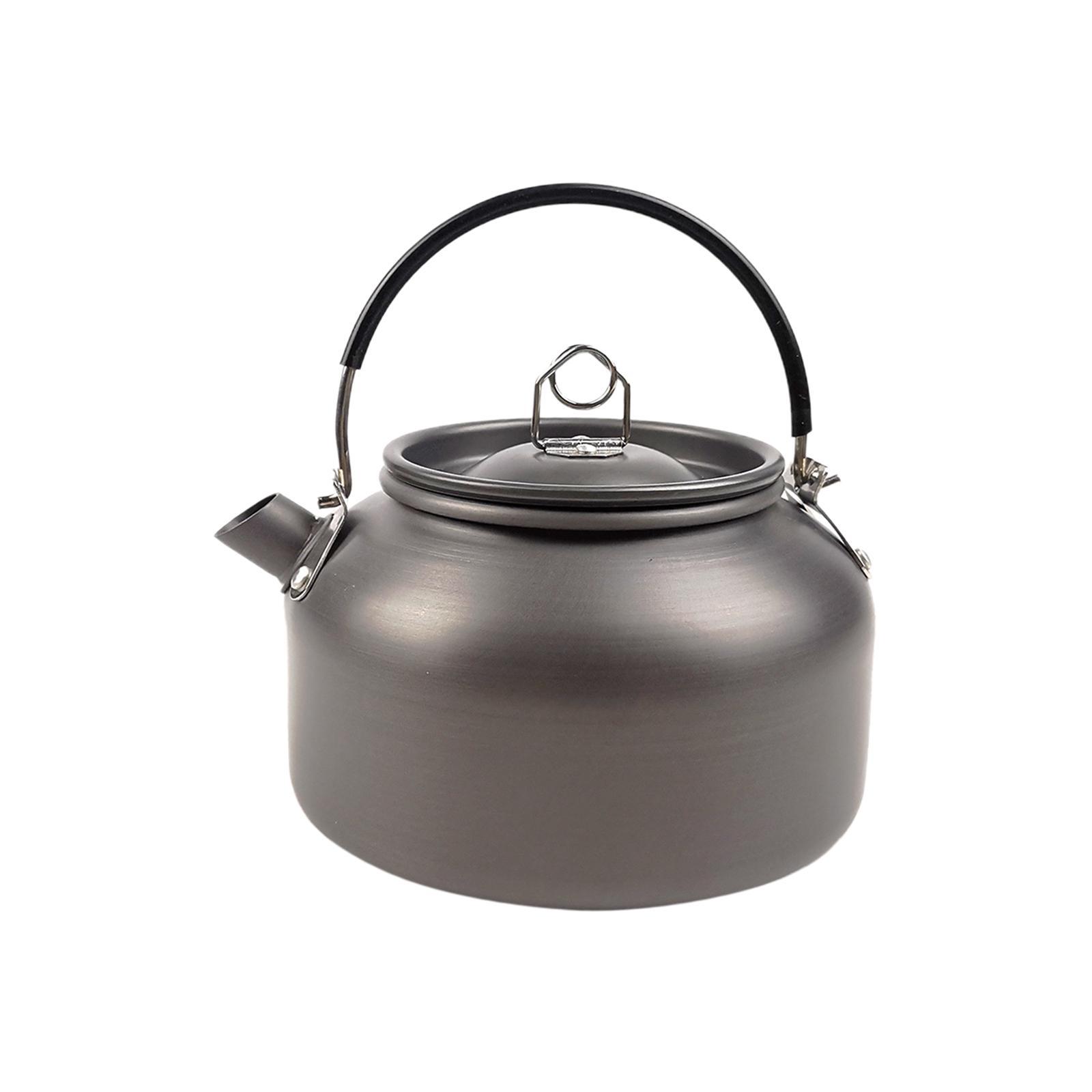 Camping Hot Water Kettle 0.8L Whistling Water Kettle Lightweight Mini Kettle