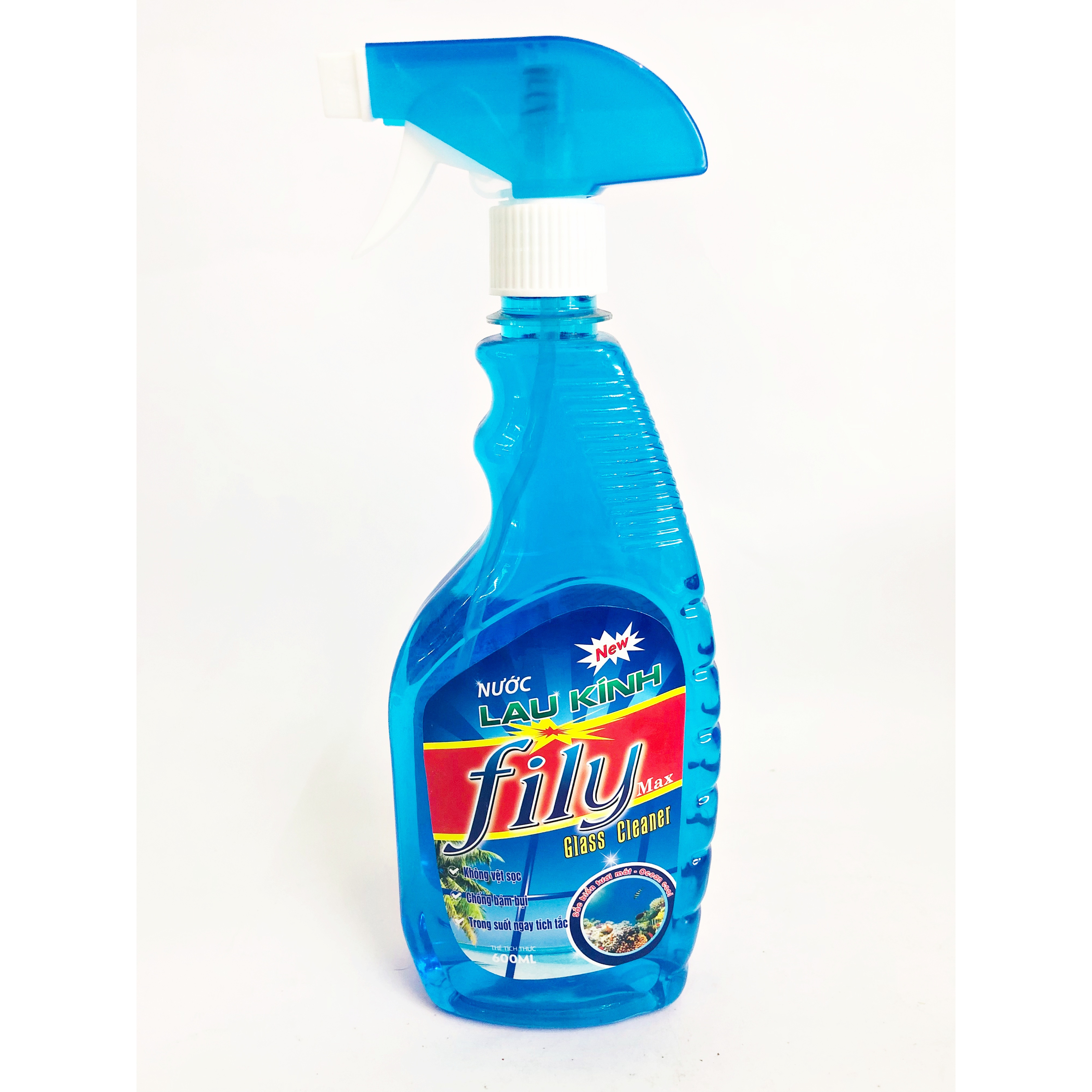 Nước Lau Kính Hương Bạc Hà Đánh bật các vết bẩn trên mặt kính