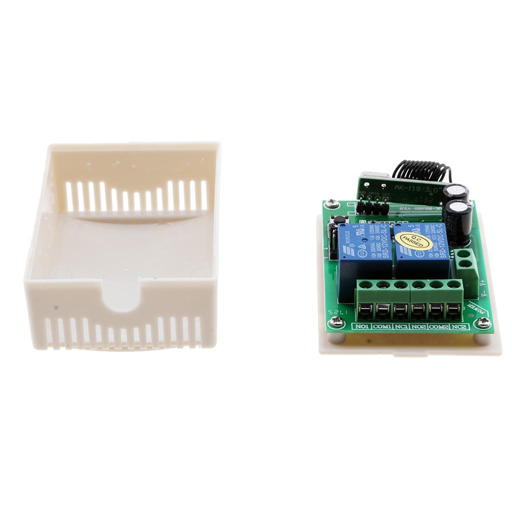 DC 12V 315MHZ Wireless Remote Control Relay Switch For Barrier Gate, Doors