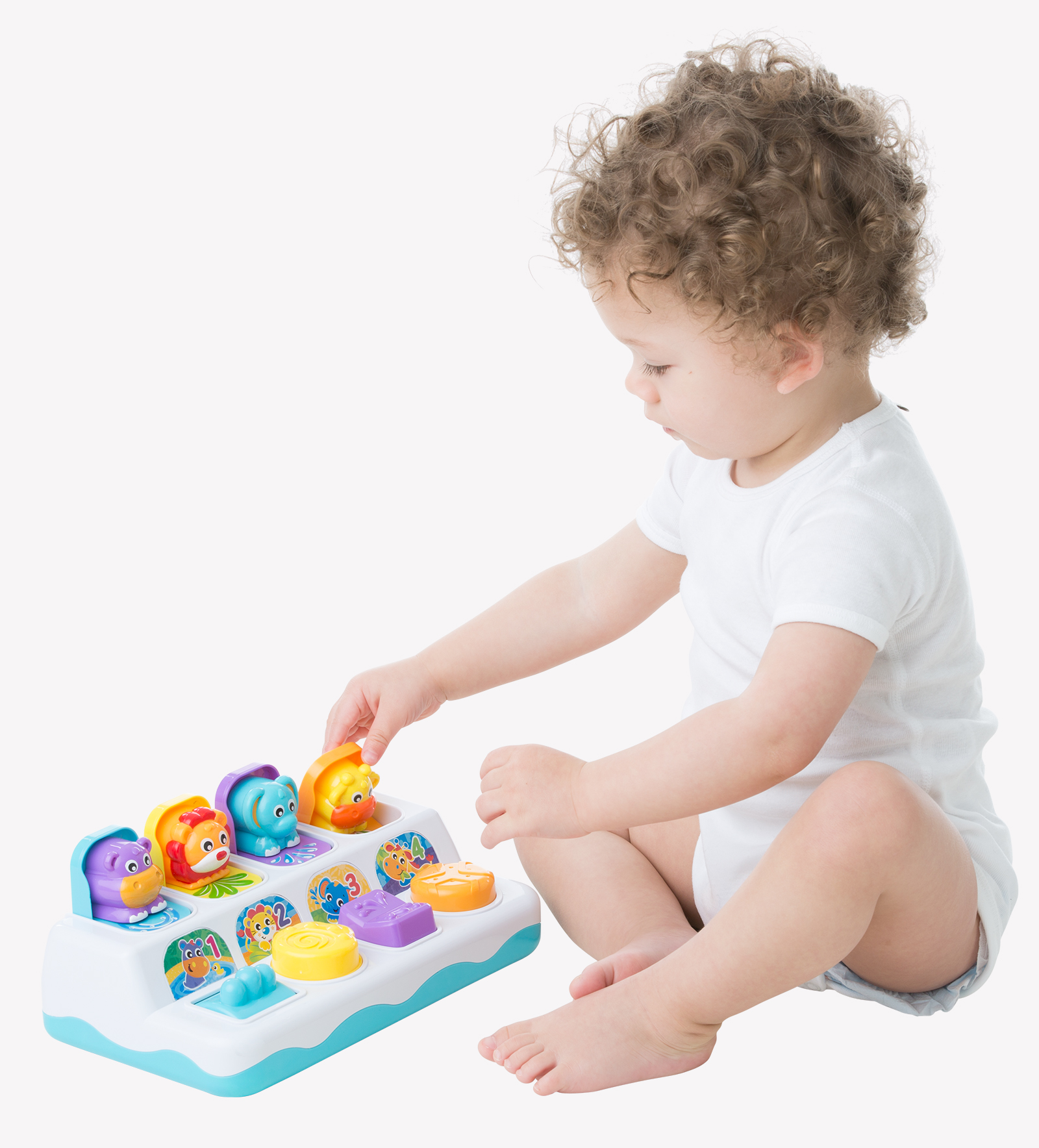 Đồ Chơi Những Người Bạn Rừng Xanh Phát Nhạc Có Đèn Playgro, Cho Bé Từ 12 Tháng