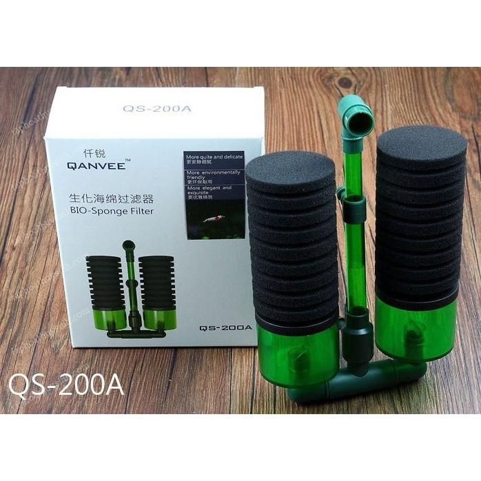 Lọc vi sinh cao cấp Quanvee QS-200A cho hồ cá tép cảnh