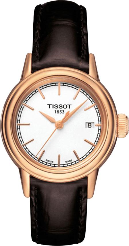 Đồng Hồ Nữ Dây Da Tissot T085.210.36.011.00 (29.5mm) - Nâu