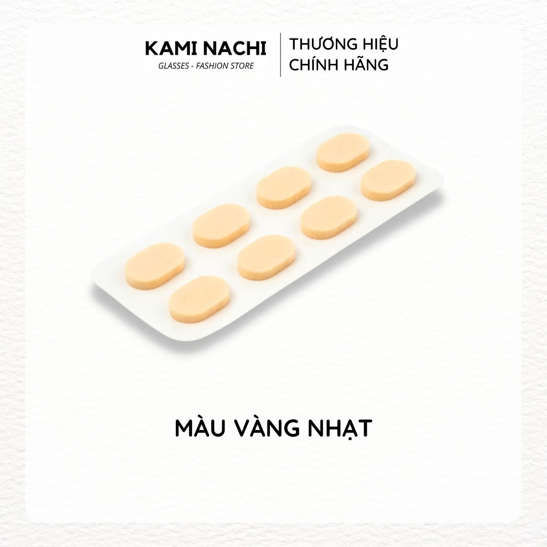Bộ 8 miếng đệm mũi chống trượt cho kính bằng mút xốp eva siêu mềm KAMI NACHI