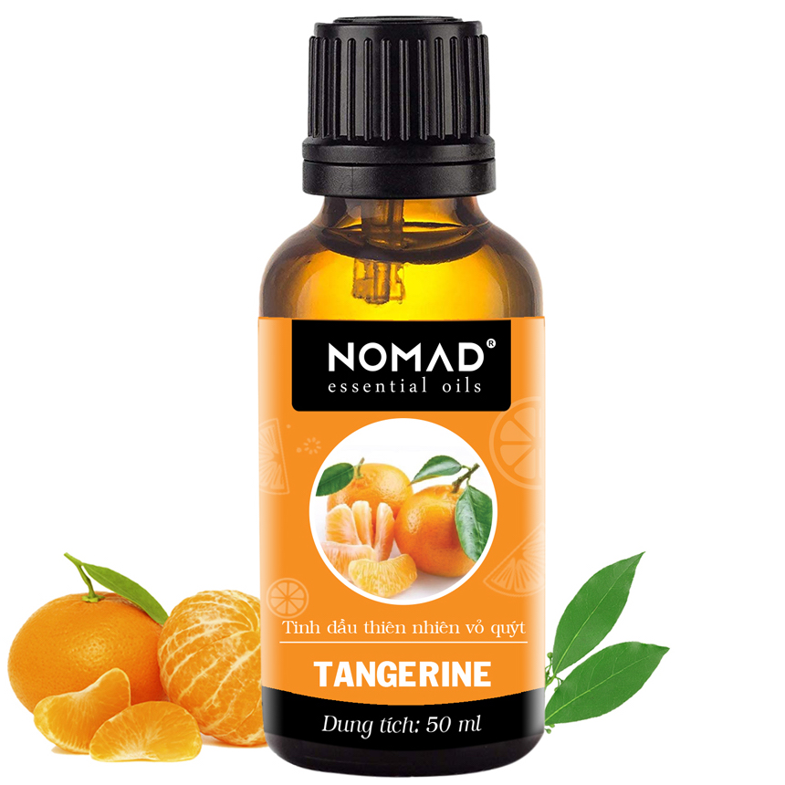 Hình ảnh Tinh Dầu Thiên Nhiên Hương Quýt Tươi Nomad Essential Oils Tangerine 10ml