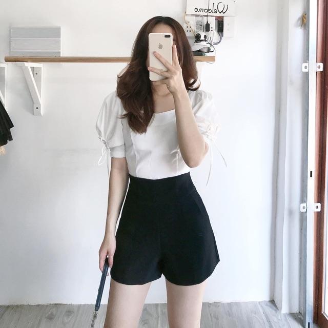 Quần short nữ cạp cao thời trang giá rẻ đẹp đi chơi PT QH01