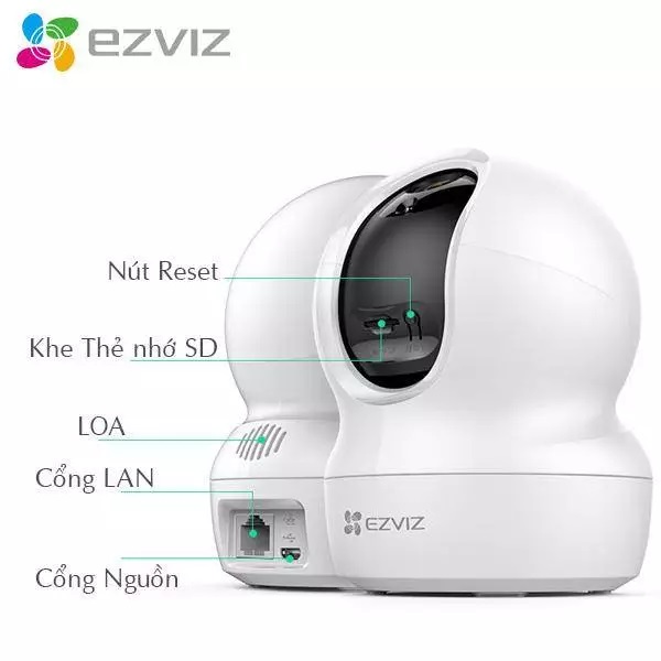 Camera IP Wifi Sothing EZVIZ C6N 1080P, Đàm Thoại Hai Chiều, Góc Xoay rộng- Hàng Chính Hãng