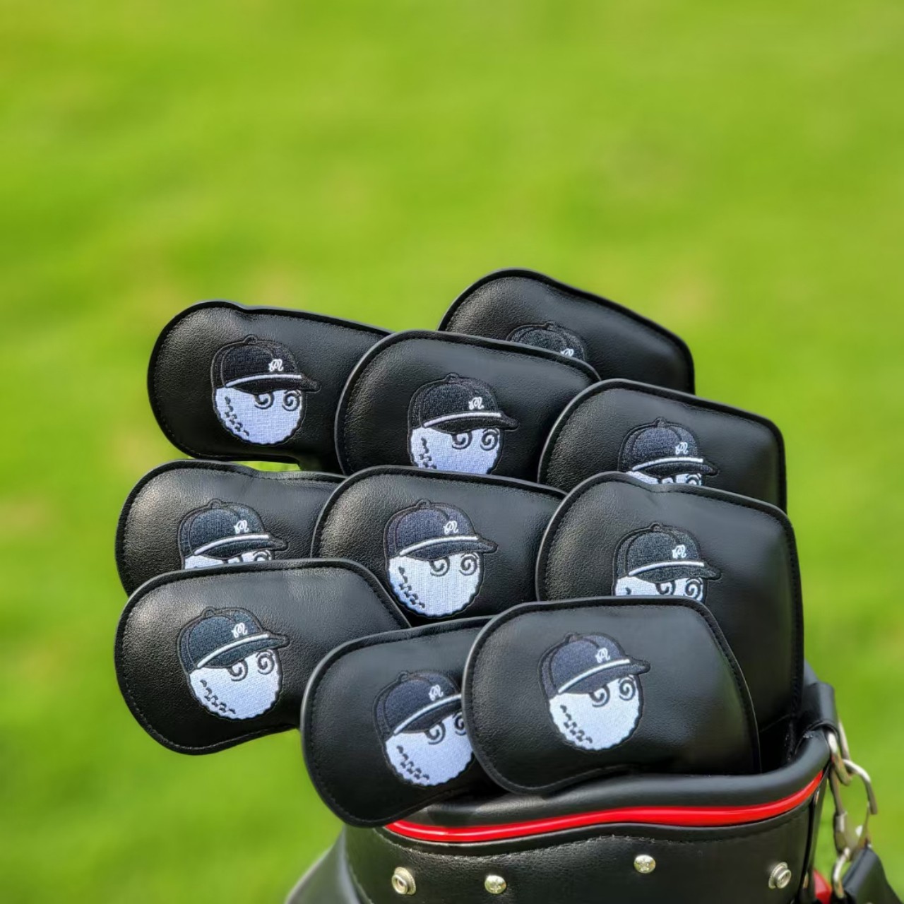 Bọc đầu gậy golf cover gậy gỗ 1 3 5 recuse da PU cao câp BD015