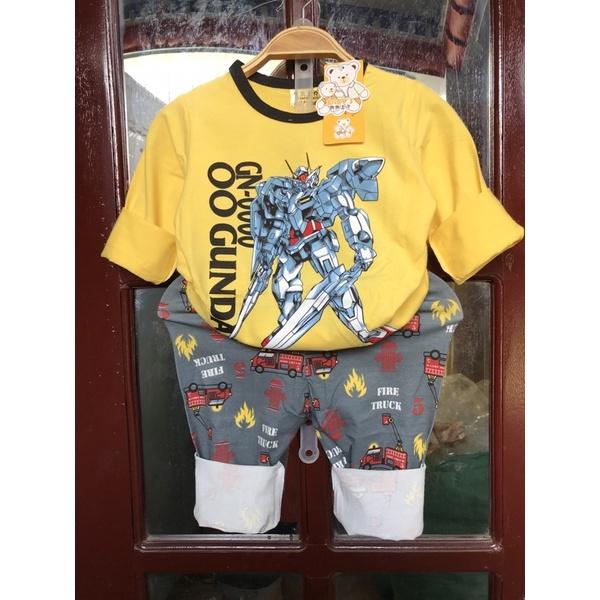 Bộ dài tay xuất Hàn kaikai cho bé trai 8-15kg