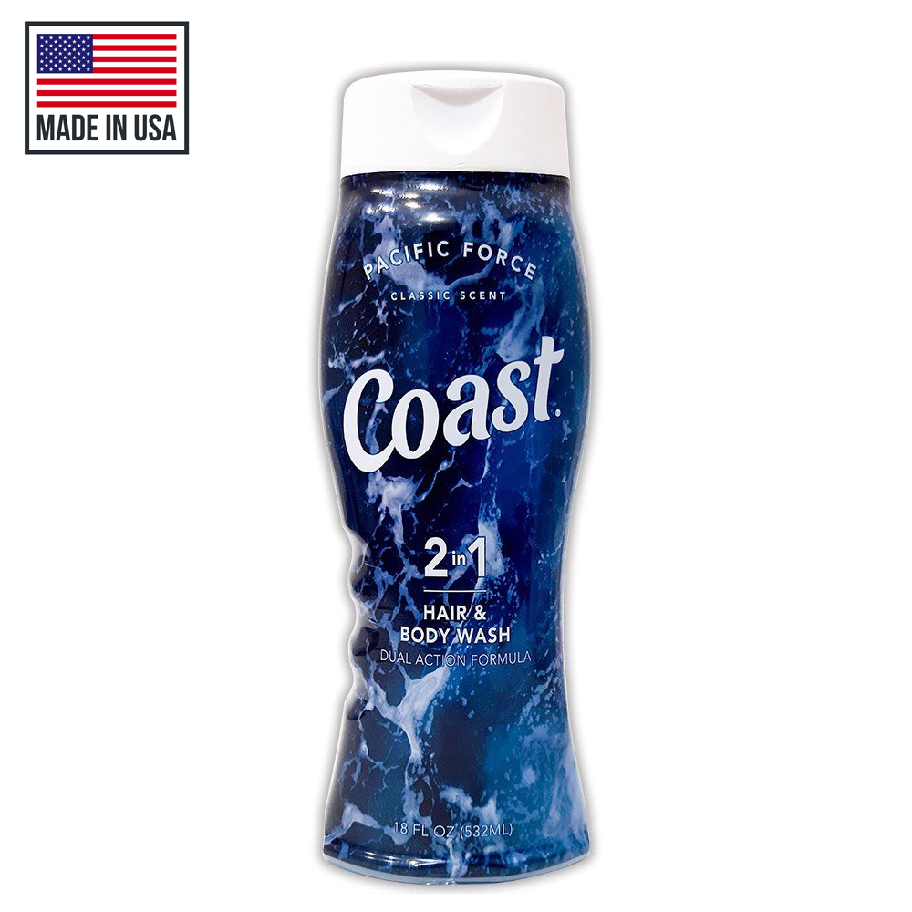 Sữa Tắm Gội Coast Classic Scent Dành Cho Nam 532ml - USA