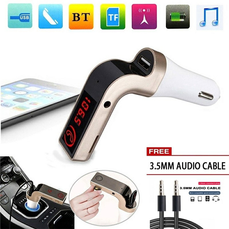 Tẩu Nghe Nhạc Bluetooth Trên Xe Hơi