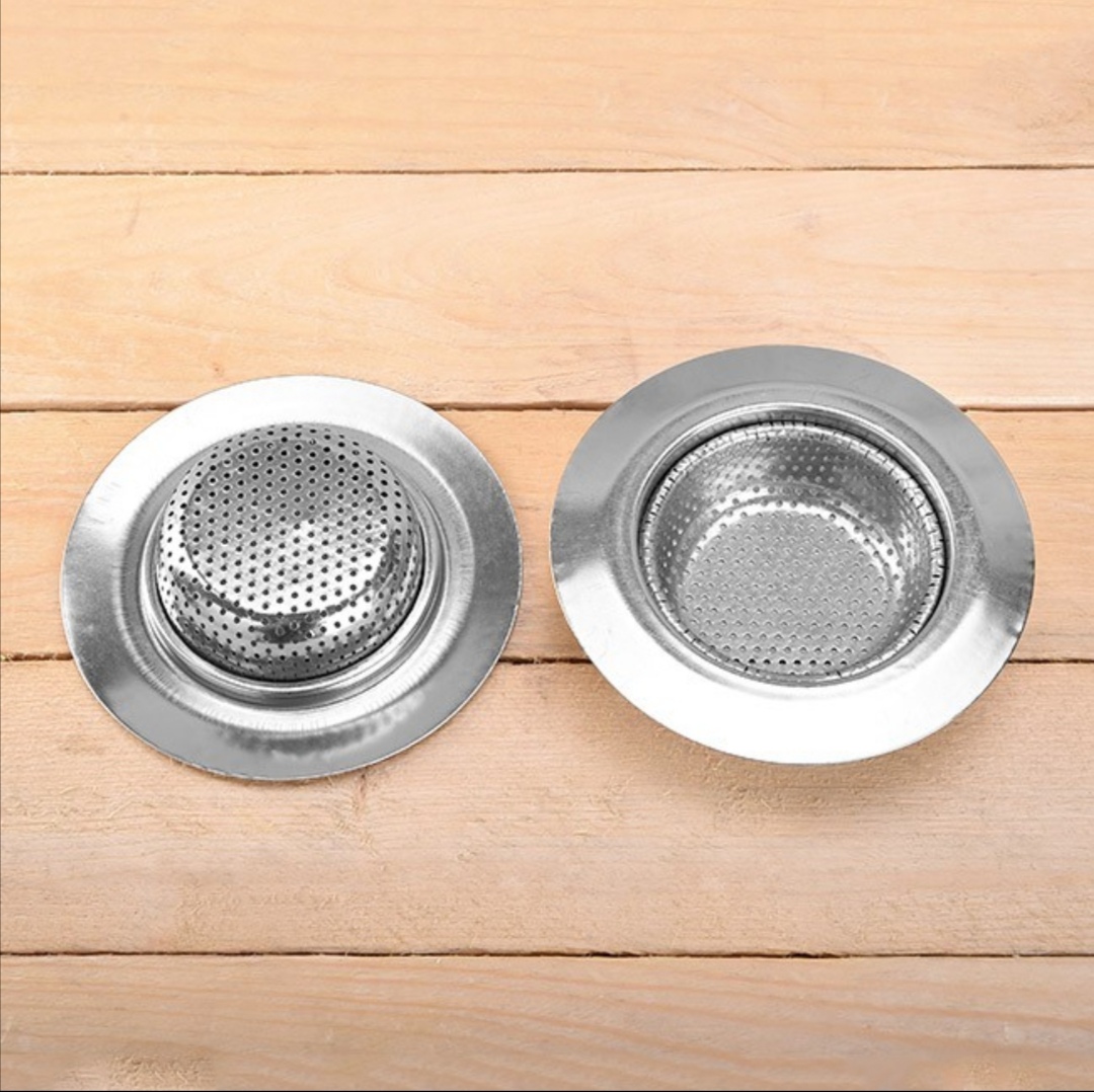 Combo 2 Lưới lọc rác bồn rửa chén 11.5cm - Inox dày không gỉ sét