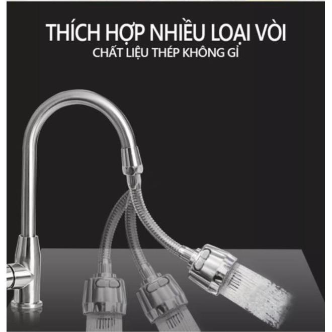 Đầu tăng áp lò xo 2 chế độ nước