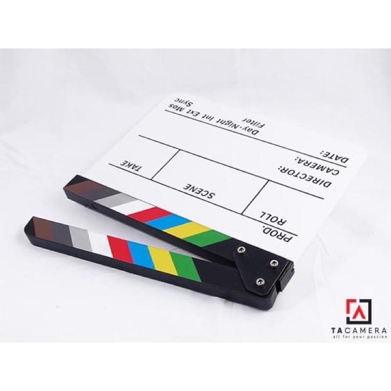 Bảng đạo diễn clapper board cao cấp Acrylic