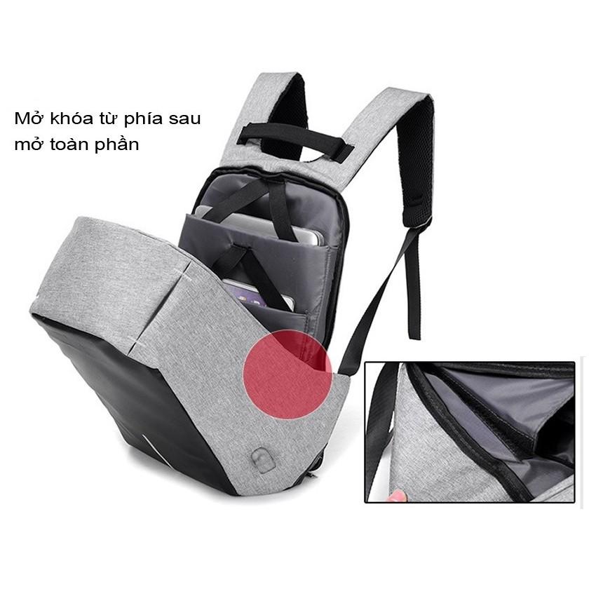 ️️ Ba lô thời trang có cổng sạc USB 208200