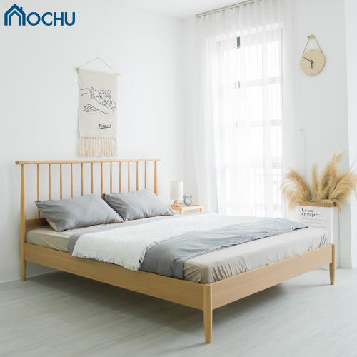 Giường Ngủ Gỗ Cao Su OCHU - Funky Bed - Natural